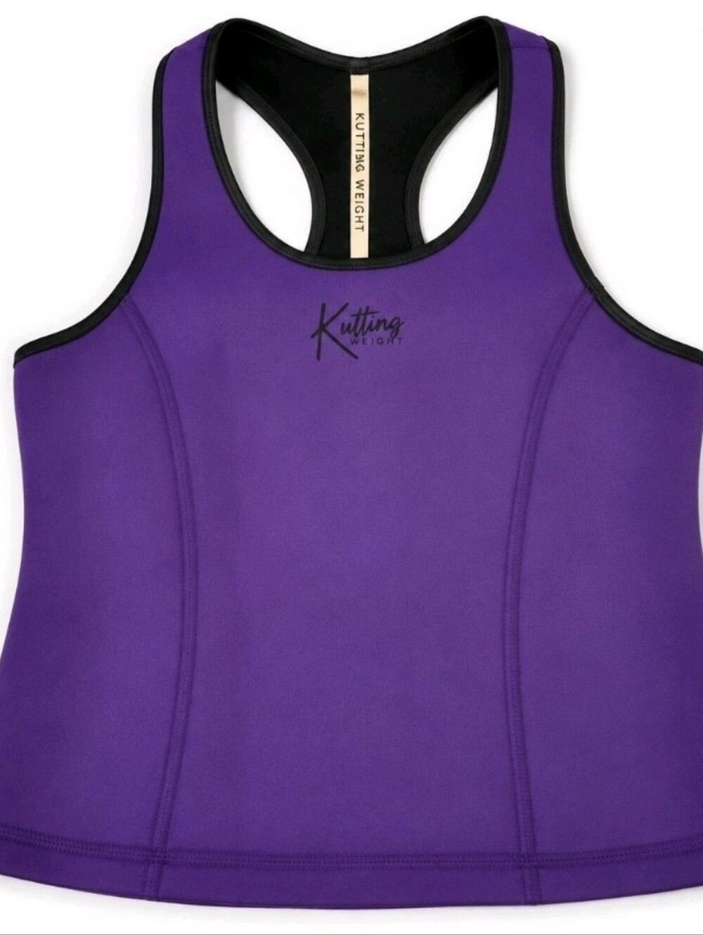 Kutting Weight SweatTech Neoprene Sauna Vest NWT Purple Women's Racerback 2XL
